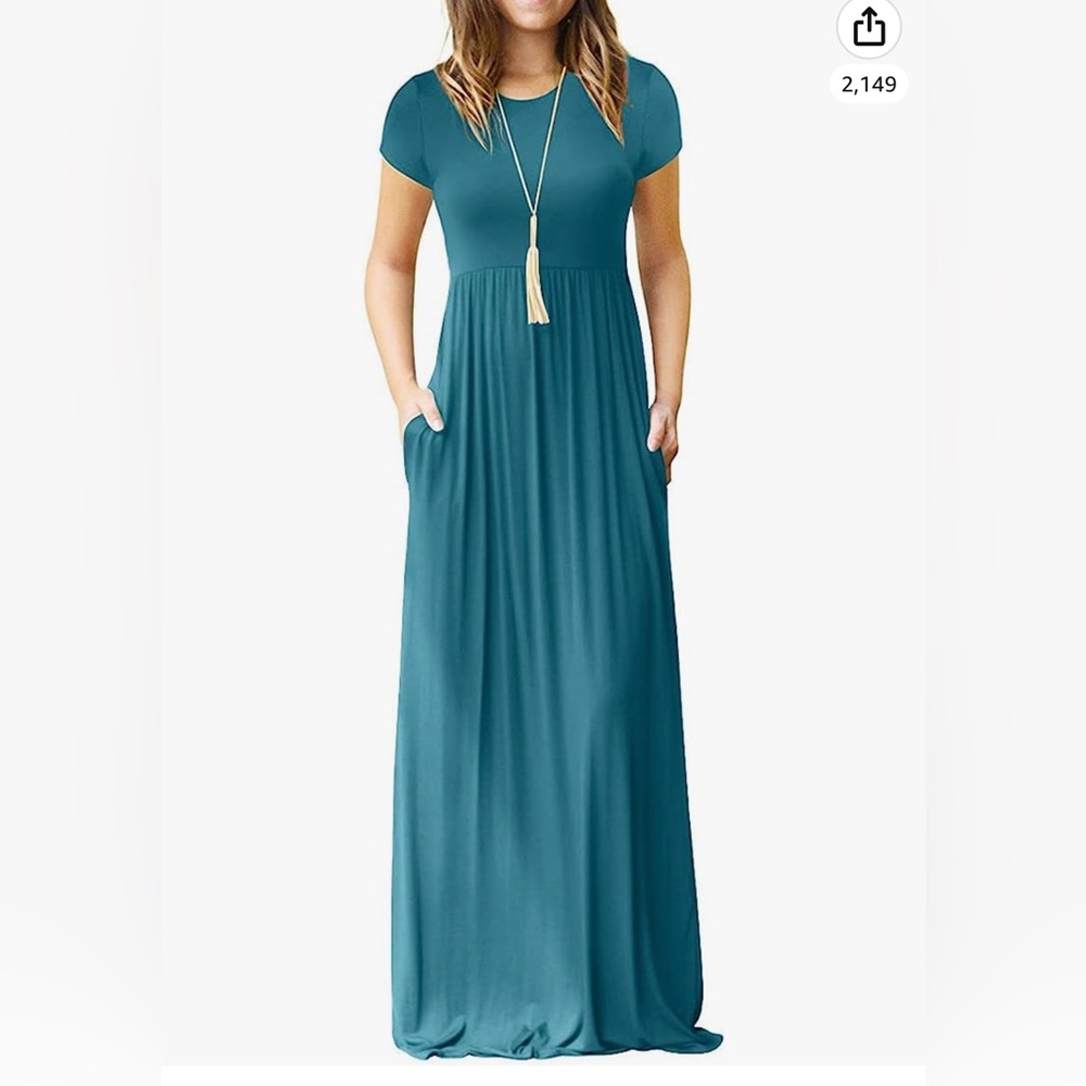 Casual summer dress with pockets